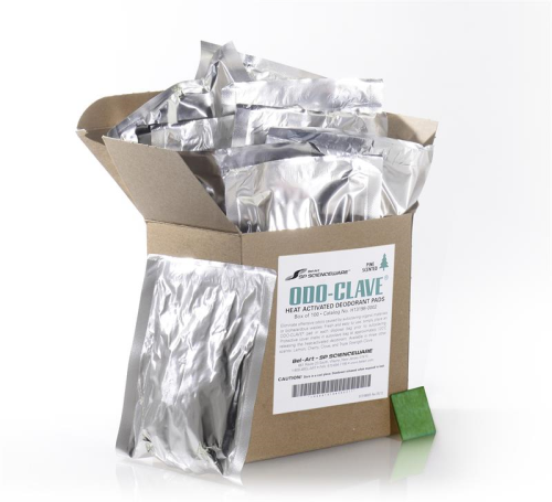 Odo-Clave Autoclave Deodorizer, Pine Scent, 100/PK, Bel Art Products, H13198-0002