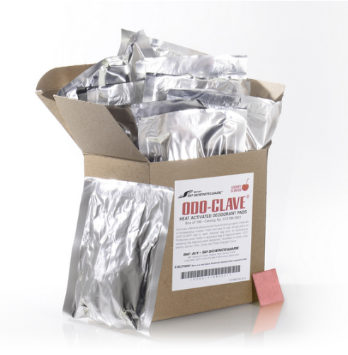 Odo-Clave Autoclave Deodorizer, Cherry Scent, 100/PK, Bel-Art, H13198-0001