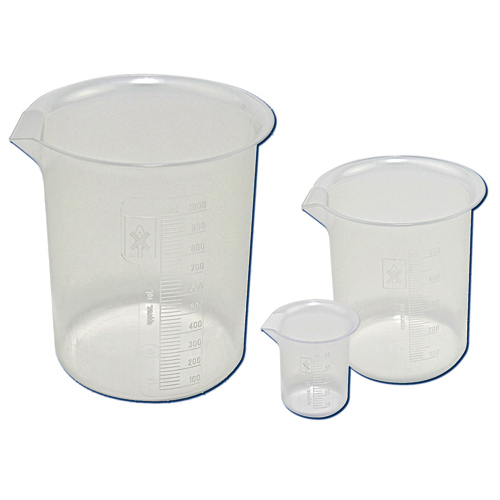 Beaker, Griffin, Polypropylene, Graduated, 2000 mL, Dynalon Labware, 222075-2000