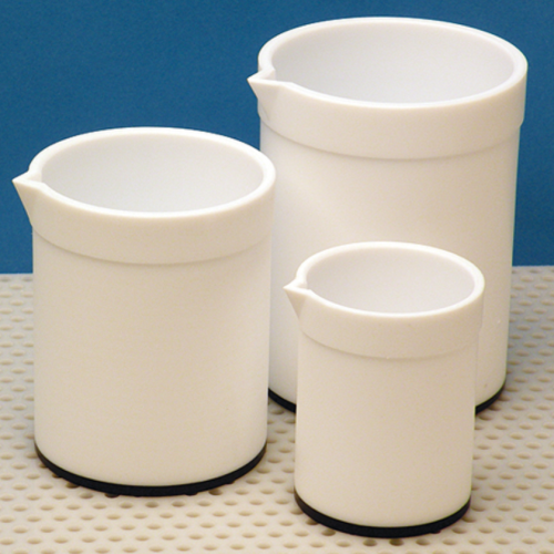 Beaker, Polyfluorethylene (PTFE), Heatable, 250 mL, Dynalon Labware, 315284-0250