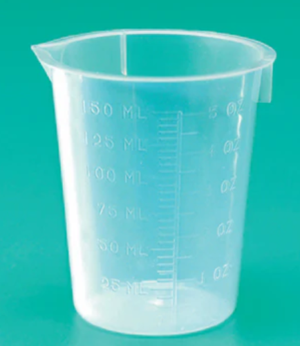Disposable Beaker, Polypropylene, 250 mL, 50/PK or 10 PKs/CS, Maryland Plastics, L-125