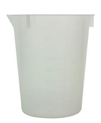 Disposable Beaker, Polypropylene, 400 mL, 50/PK or 10 PKs/CS, Maryland Plastics, L-126