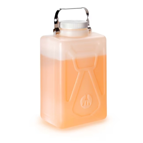 Nalgene Carboy, Rectangular Polypropylene (PP) with Polypropylene (PP) Closure, 9 L / 2 Gallon, Autoclavable, 14 in. High, 1/PK or 6/CS, Thermo Scientific, 2212-0020