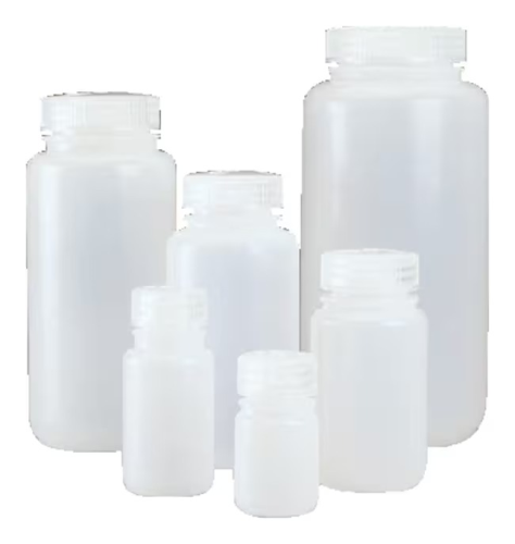Nalgene Bottle, Wide-Mouth Low-Density Polyethylene (LDPE) with Polypropylene (PP) Screw Closure, 30 mL, 2103-0001