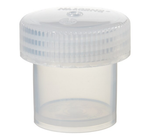 Nalgene Jar, Straight-Side, Wide-Mouth, Polypropylene Copolymer (PPCO) with Polypropylene (PP) Screw Closure, 30 mL, 12/PK or 72/CS, Thermo Scientific, 2118-0001