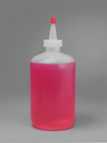 Bottle, Dispensing/Dropper, Low-Density Polyethlene (LDPE) with Snap-On Cap, 500 mL, EA, 12/PK or 36/CS, SP Bel-Art Products, F11637-0016