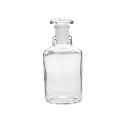 Dropping Bottle, 100 mL, Clear Glass with Ground Stopper, DWK, 211735