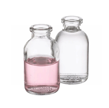 Serum Bottle, Narrow Mouth Glass, Type I Clear, 20 mL