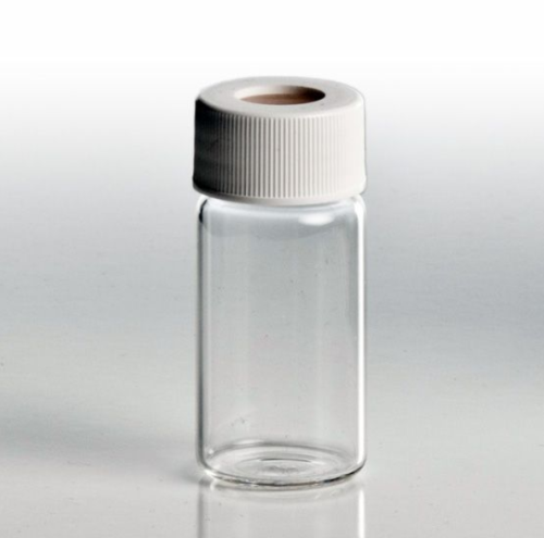 Clear Borosilicate Glass Vials Bulk Pack without Caps, 20 mL, 144/CS, QEC, 0112-20ML