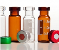Vials, Clear, Chromatography, Auto Sampler, Wide Opening, 12 x 32, 100/PK, Quality Environmental Containers, QIV-C-011-001-3