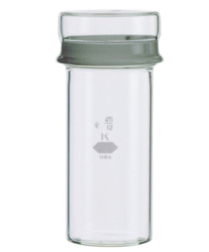 Weighing Bottle, Tall Cylindrical with Cap, 25 mm Inside Diameter x 50 mm, 15146-2550