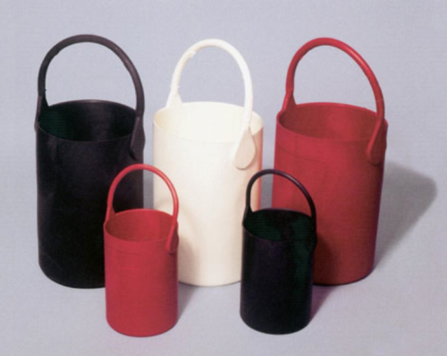 Safety Bottle Tote, Red, for 500 or 1000 mL Acid and Solvent Bottle, Eagle Thermoplastics, B-100-1