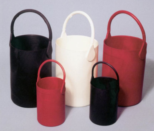 Safety Bottle Tote, Black, for 500 or 1000 mL Acid and Solvent Bottle, Eagle Thermoplastics, B-102-1