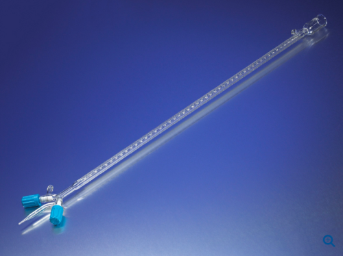 PYREX Buret, Auto-Zero, Rotaflo Dual Stopcock, 25 mL, 1/CS, Corning, 2110-25