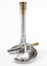 Bunsen Burner, with Adjustable Gas Valve and Flame Stabilizer, LP (Cylinder) Gas Humboldt, H-5890
