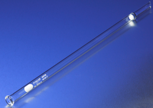 PYREX Chromatography Column with Coarse Fritted Disc, 10.5 x 300 mm, Corning, 38450-10