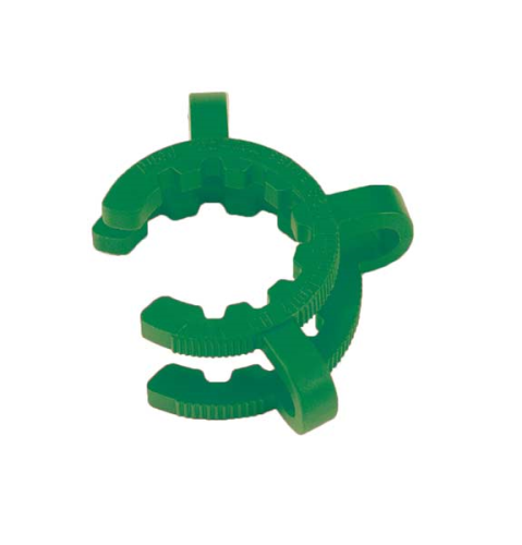 Keck Clamp, Plastic, Size 24, Green, for 24/40 Standard Taper Joint, 12/PK, 675300-0024