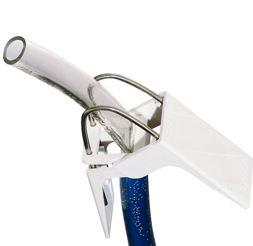 Clamp, Stainless Steel, Acetal, Accepts Tubing up to 8 mm O.D., 3/PK, SP Bel-Art Products, H18213-0000