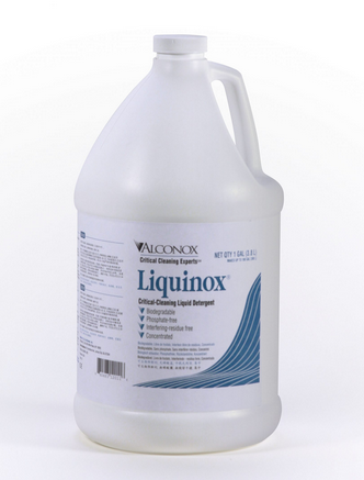 Cleanser, Liquinox, Phosphate Free Detergent, Dilute 1:100, 1 Gallon Bottle, Alconox Inc,, 1201