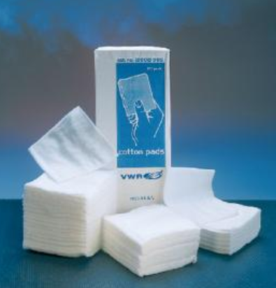 Cotton Pads, 10.2 x 10.2 cm (4 x 4 in.), 100/PK, 21902-985