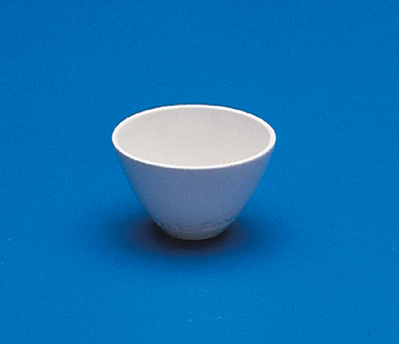 Crucible, Wide Form, 32 mm O.D. Top x 20 mm H, 8 mL, Coors 60133