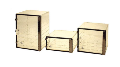 Nalgene Desiccator Cabinet, Acrylic, Neoprene Gasket, Stainless Steel Latches and Hinge, 5317-0120