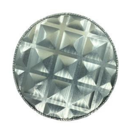 Sample Pans, Aluminum, Waffle, 100/PK, Ametek Brookfield, 990-0008