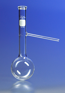 Flask, Pyrex Distilling, with Side Arm, 1000 mL, Corning, 4620-1 L