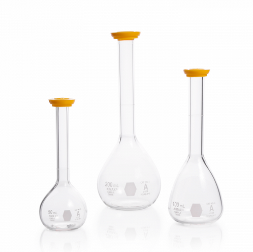 Flask, Volumetric, Class A, Snap Cap, 250 mL, 28008-250