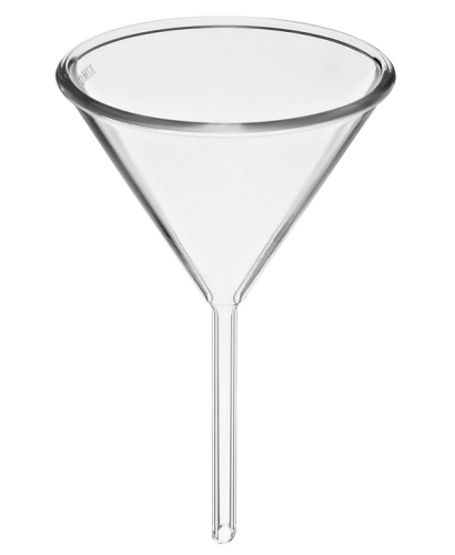 Funnel, 55 mm Top, Glass, Short Stem, 58 degree Angle, 28950-55
