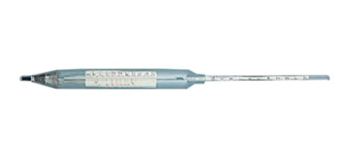 Brix Hydrometer, -2 to +2, 0 to 50 °C, Chase Instrument, 8000/25B