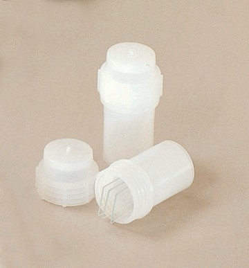 Slide Mailer Polyethylene with Screw Cap, Holds 10 Slides 6/PKg, Bel Art Products, H44200-0000