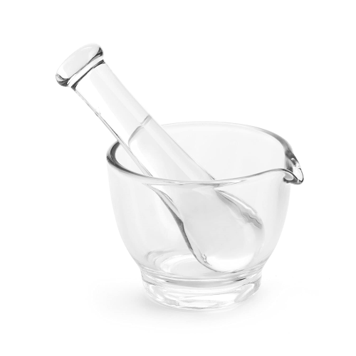 Variety Glass Mortar and Pestle, Glass, 16 oz, 826-5
