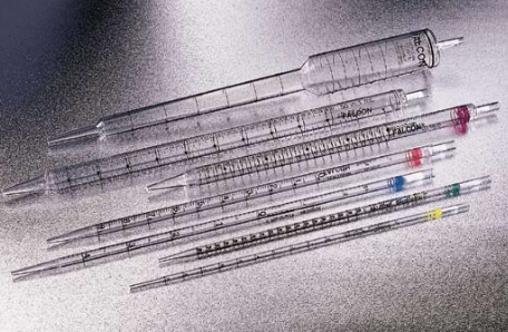 Pipet, Measuring, Sterile, Individually Wrapped, Wide Tip, Disposable, 10 mL, Graduation Intervals 0.1 mL