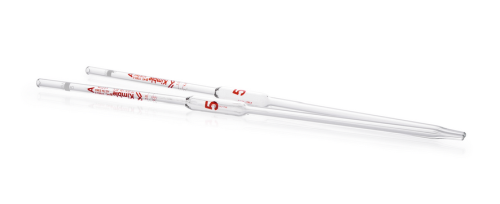 Volumetric Pipet, Borosilicate Glass, Class A, 10 mL, Red Color Coding, 6/CS, DWK, 37003-10