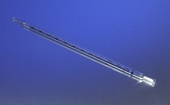 Pipet, Pyrex, Shorty Disposable Serological, with Cotton Plug, Multi-Pack, 25 mL, Corning 7078B-25