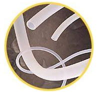 Tubing, Silicone, 1/8 in. I.D, x 1/4 in. O.D. x 1/16 in.Thickness