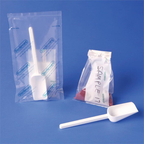 Sterile, Individually Wrapped Scoop an' Bag Sampler Set, 2 oz. (60 mL), 50/PK, Bel Art Products, H36910-0000