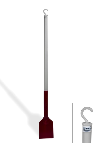 Red HDPE Scraper with36 in. Handle, Bel Art Products, F36831-0000