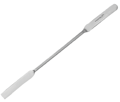 Spatula, Semi-Micro, Double Blade. Nickel/Stainless Steel Wire