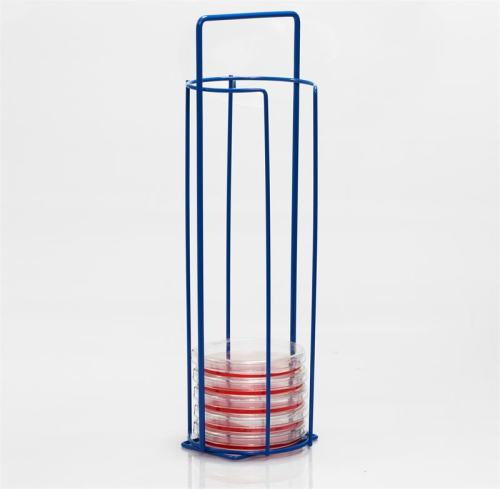 Petri Dish Carrying Rack, for (15) 100 mm Dishes, Bel Art Products, H18978-0000