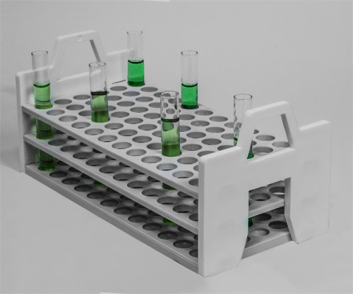 Stack Rack Test Tube Support, Polypropylene, 10-13 mm, 72 Places, Bel Art Products, F18860-1013