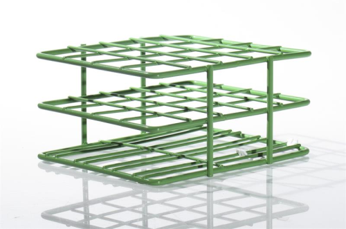 Half-Size Test Tube Rack, Green, 16-20 mm Tubes, 20 Place, Bel Art Products, F18788-2000