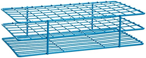 Test Tube Rack, 13-16 mm Tubes, 72 places, Blue, Bel Art Products, F18757-0001