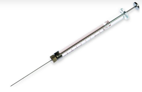 Syringe, Microliter, 100 uL, Model 719 RN SYR, 22s Gauge, 2 in. Point Style 2, HAM-80630