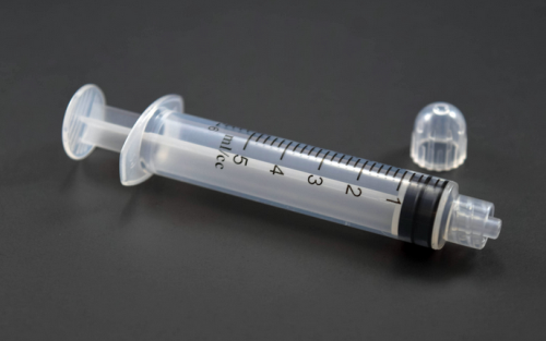 Luer-Lock Syringes, 5 mL, 100/PK, Sterile, Exel Medical Products, 26230
