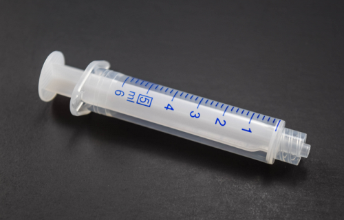 Henke-Sass Wolf 2-Part Luer-Lock Syringes, 5 mL, 100/PK, Non-Sterile, ABC5LL