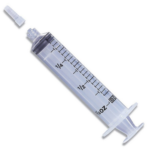 Syringe Only, Sterile, Disposable, 20 cc