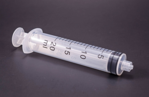 Syringe, Luer Lock Style, 20 mL, Sterile, 50/PK, Air-Tite Products, ML20