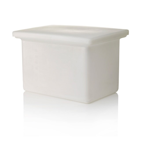 Nalgene Rectangular Tank with Cover, Polypropylene (PP), 30 L / 8 gal., 14200-0010
